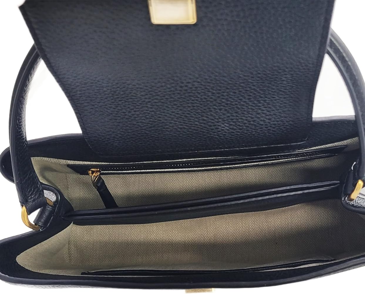 Amazon | Tory Burch 140972 Britten Black With Gold Hardware