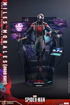Amazon.com: Hot Toys 1:6 Miles Morales (2020 Suit) - Marvels