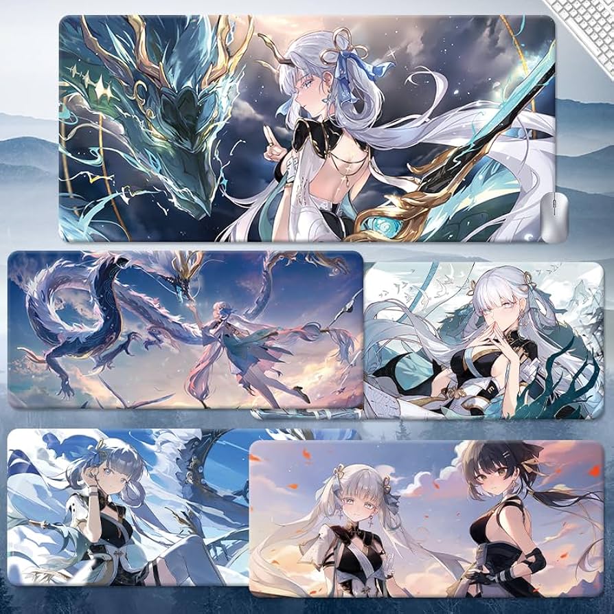 Amazon.co.jp: 鳴潮 マウスパッド 今汐 キーボードパッド ゲーミング