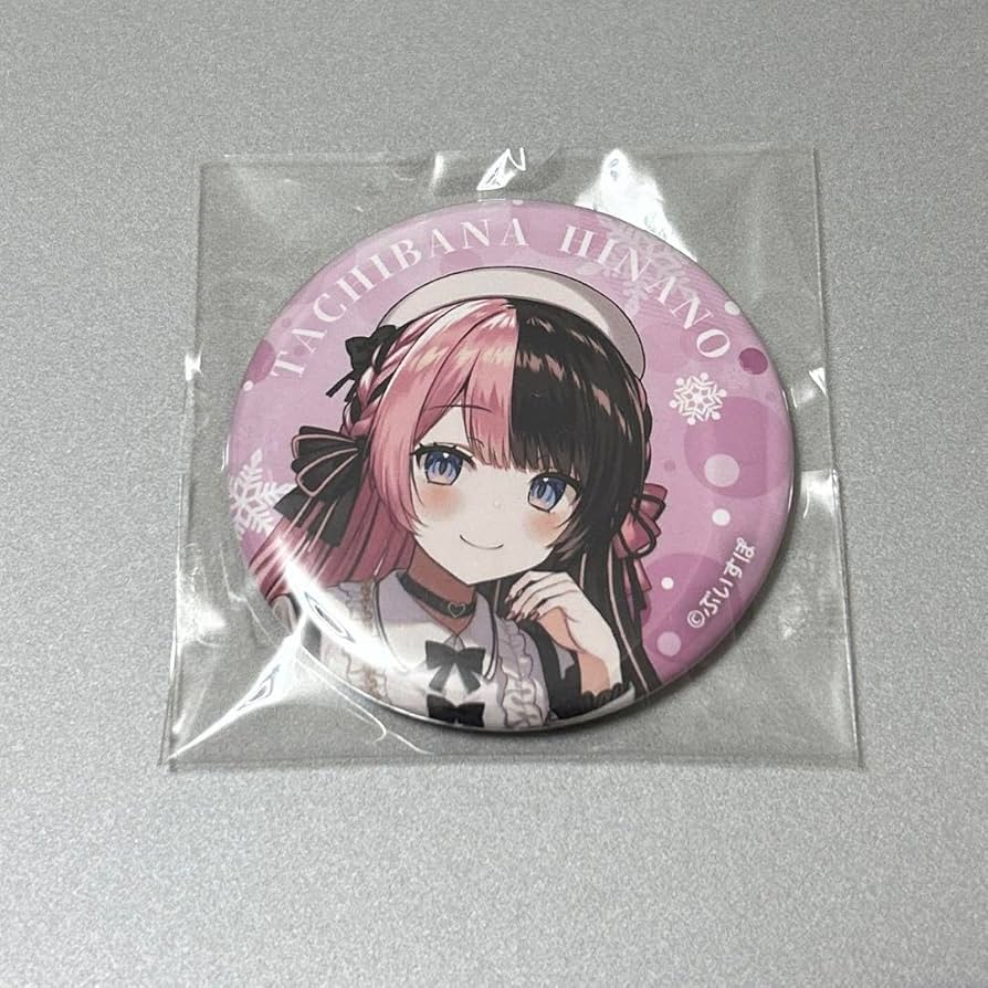 Amazon.co.jp: ぶいすぽっ グッズ 冬コミ 缶バッジ 橘ひなの : おもちゃ