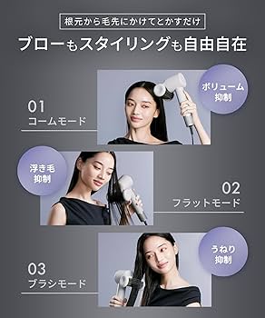 Amazon | SALONIA サロニア スムースシャインスマートドライヤー