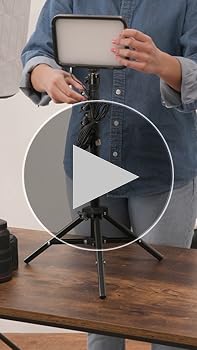 Amazon.com: UBeesize LED Video Light Kit, 2Pcs Dimmable Continuous