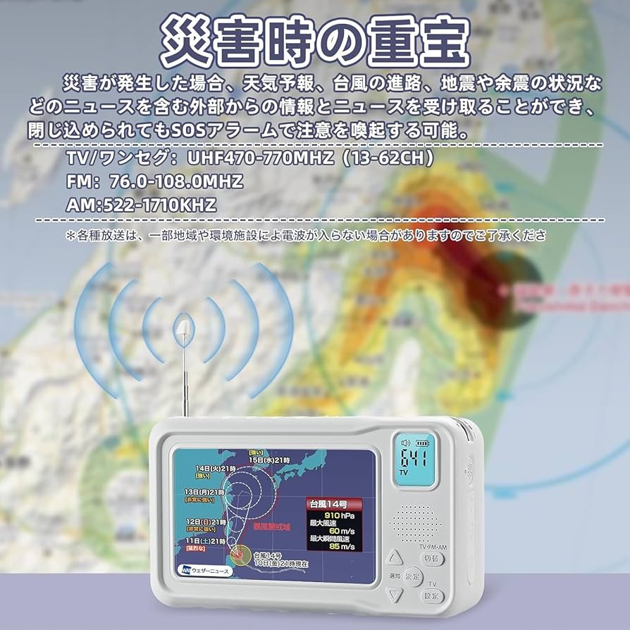 Amazon.co.jp: 【2026年発売】 ポータブルテレビ・4.3ンチ多機能