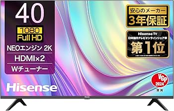 Amazon.co.jp: ハイセンス 40V型 40E30K フルハイビジョン 液晶 テレビ