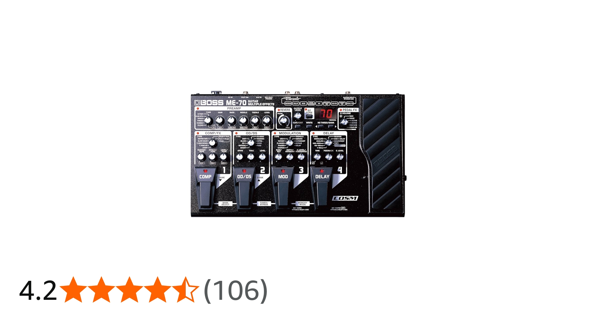 Amazon.co.jp: BOSS ME-70 : Musical Instruments