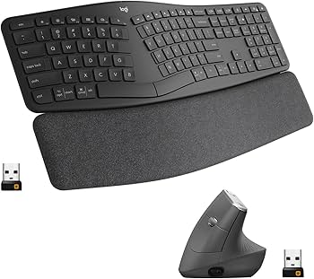 Amazon.com: Logitech Ergo K860 Wireless Ergonomic Keyboard with