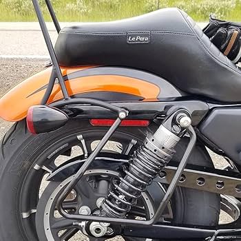 Amazon.co.jp: TDZ 2004-2016 サドルバッグサポートブラケット Harley