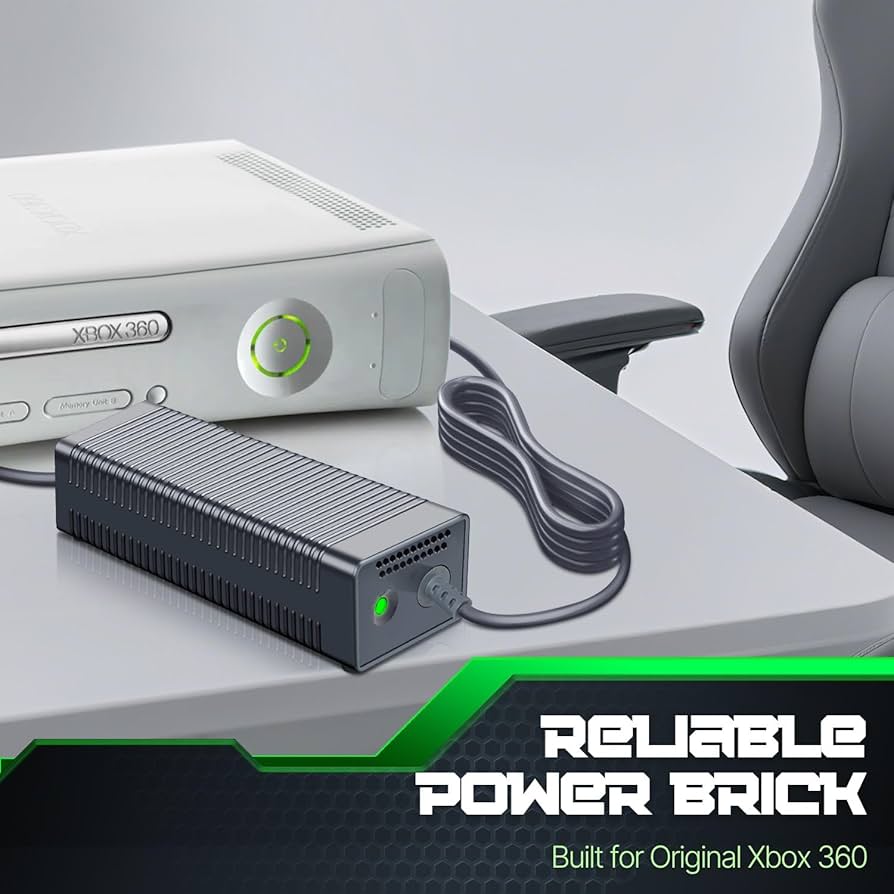 Amazon.com: TNP Power Supply Brick AC Adapter for Xbox 360 Console