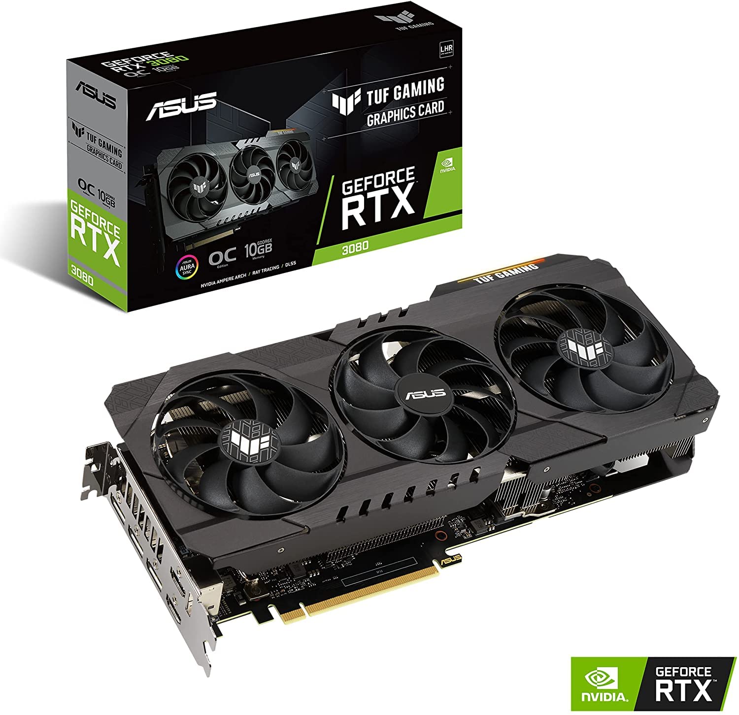 Amazon | ASUS TUF Gaming NVIDIA TUF RTX 3080 O10G V2 ゲーミング