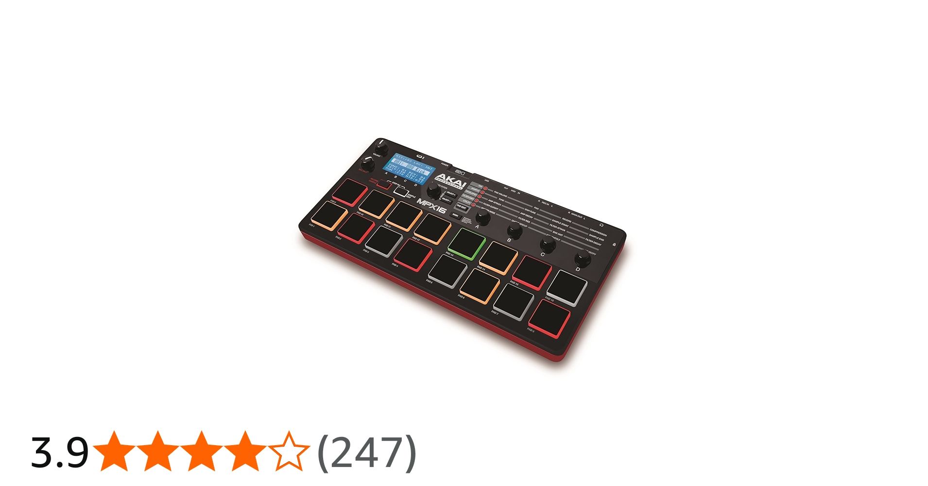 Amazon | Akai Professional サンプラー 16パッド SDカードスロット