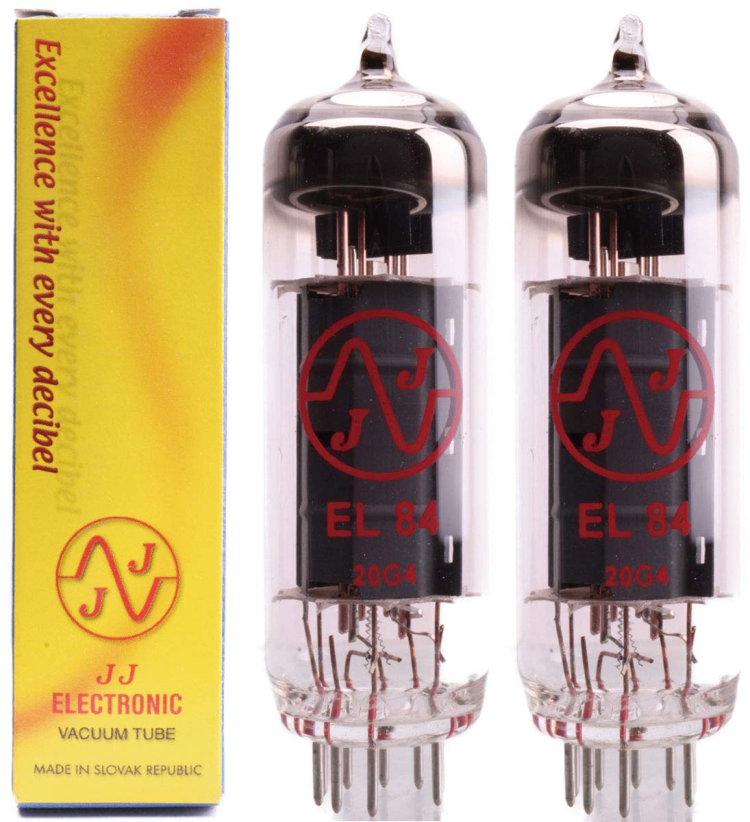 Amazon | JJ EL84/6BQ5 2本マッチ 真空管PX29 | JJ | 真空管