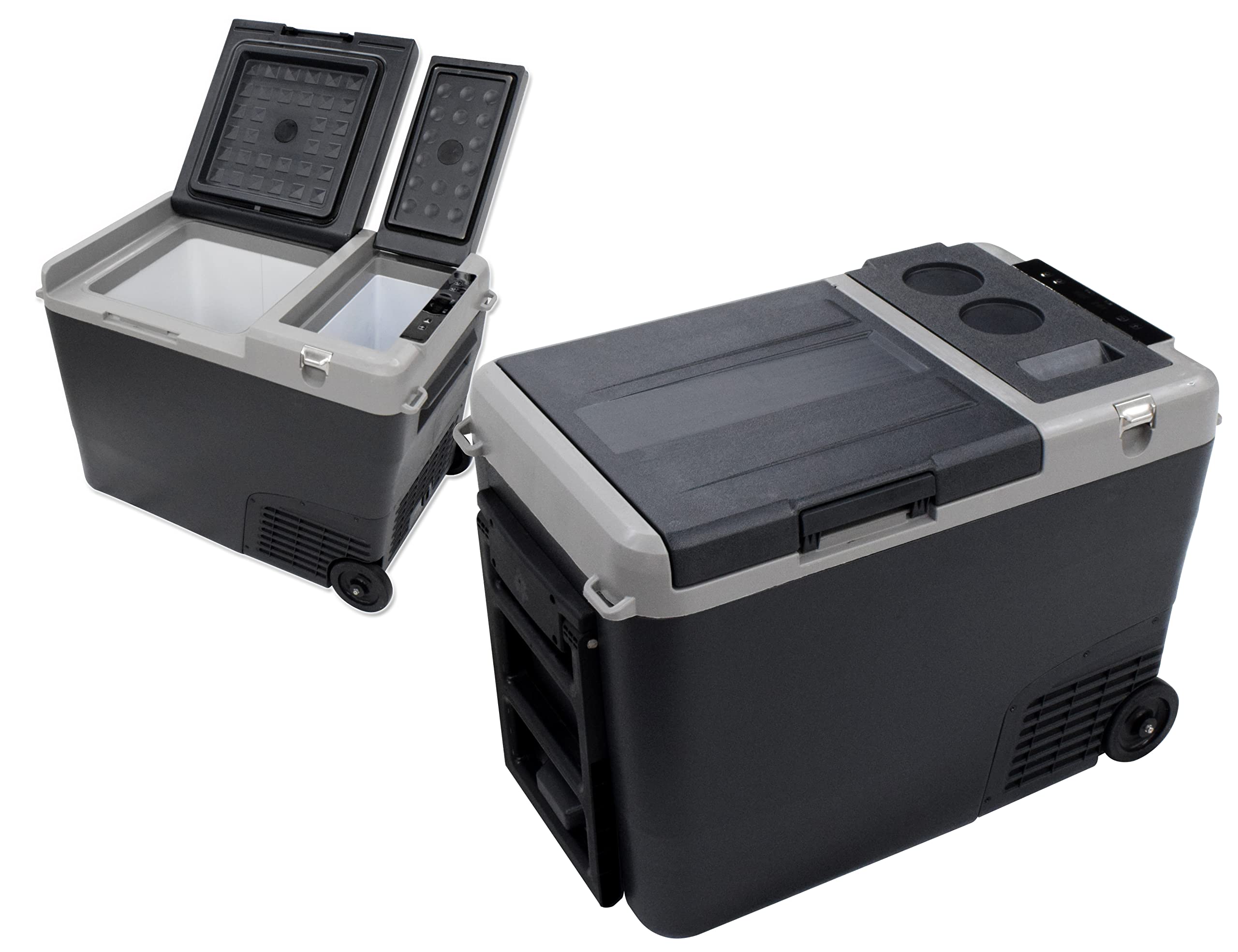 Amazon.co.jp: LIVZA ポータブル冷凍冷蔵庫 40L(2室型) LCH-M40