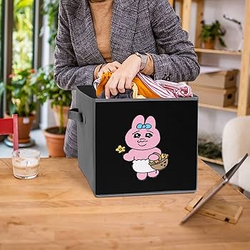 Amazon｜収納ボックス おぱんちゅうさぎ 収納バッグ 衣装ケース