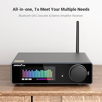 Amazon.com: AIYIMA A80 Bluetooth Stereo Amplifier DAC HiFi Home