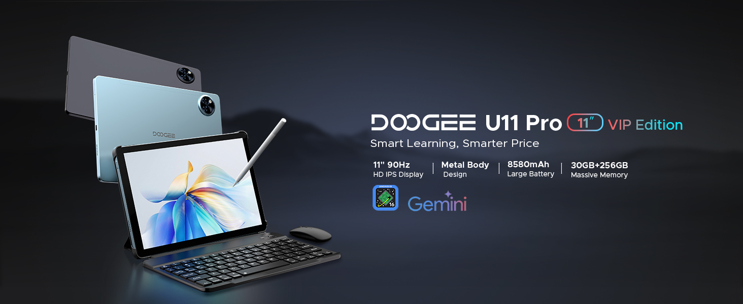 Amazon.com : DOOGEE U11 Pro Android 16 Tablet,11 inch Tablet, 30GB