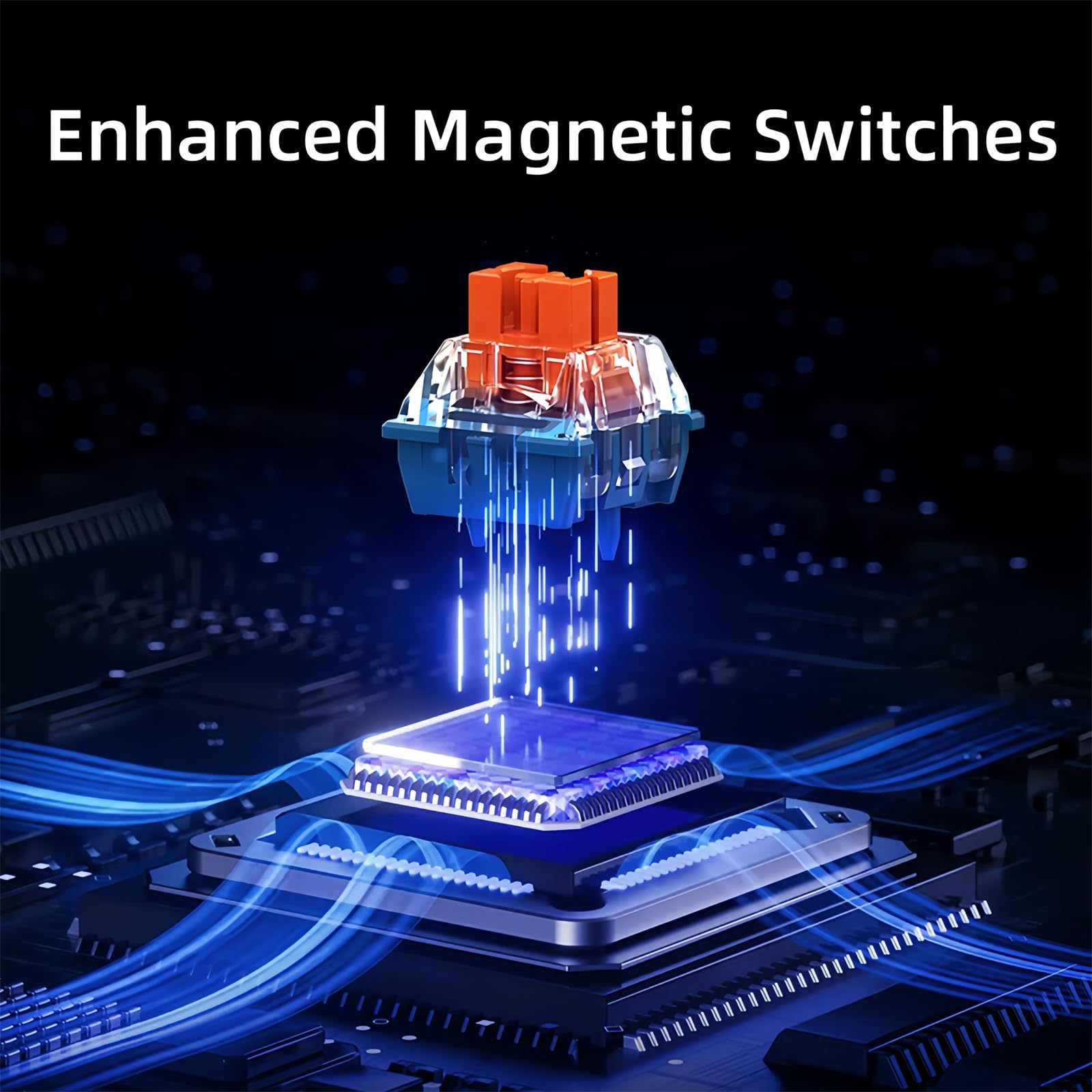 Amazon | ZMX MCHOSE ACE 68 磁気スイッチ RGB ゲーミングキーボード