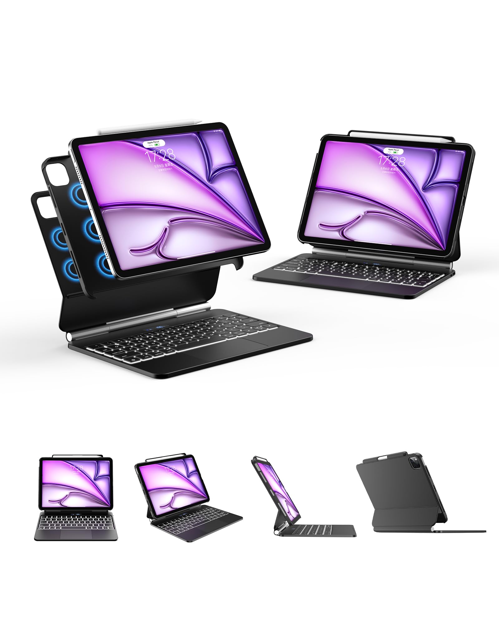 Amazon.com: Magic Keyboard Case Compatible with iPad Air 11-inch