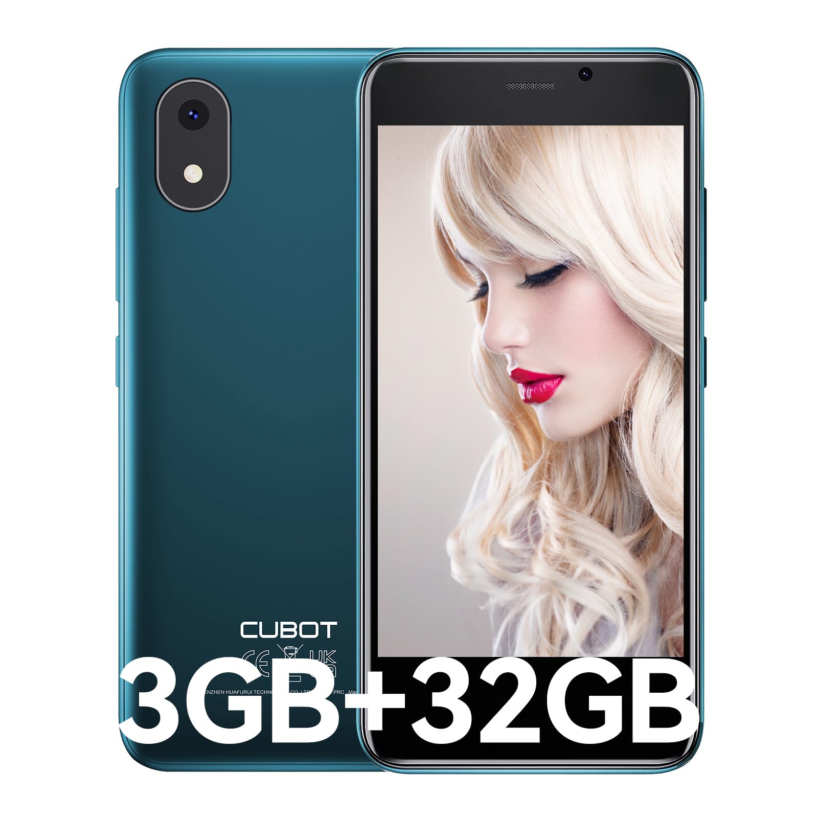 CUBOT J20 Smartphone Ohne Vertrag 3GB RAM 32GB ROM TF 128GB Expand