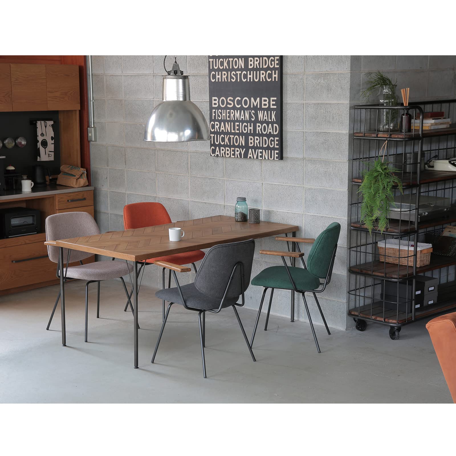 Amazon｜クラッシュゲート(Crash Gate) ダイニングチェア 食卓椅子