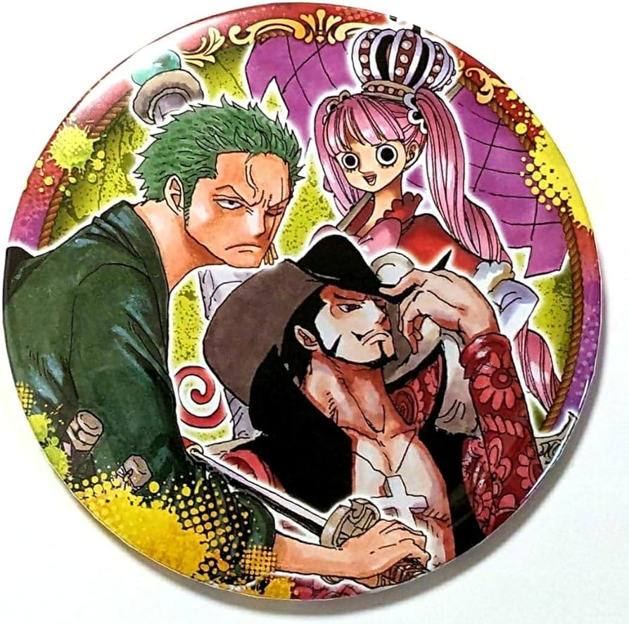 Amazon.co.jp: ワンピース コレクション 缶バッジ BIG 最強トリオver
