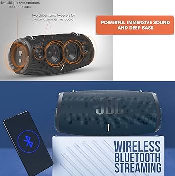 Amazon.com: JBL Bags JBL Xtreme 3 Portable Bluetooth Speaker (Blue
