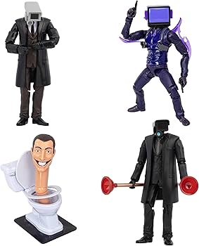 Amazon.com: Skibidi Toilet Deluxe 6 inch Figure,Series 2