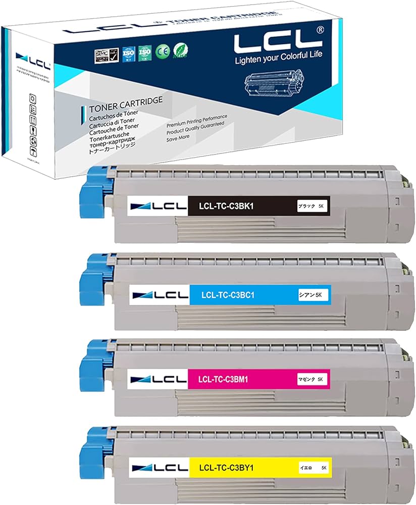 OKI 純正トナーカートリッジ （大）4色セット TC-C3B OKI 純正トナー