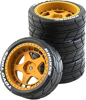 Amazon | DeeRace TT02 XV011/10RCドリフトラリーカー用4本ホイール