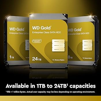 Amazon.com: Western Digital 20TB WD Gold Enterprise Class SATA