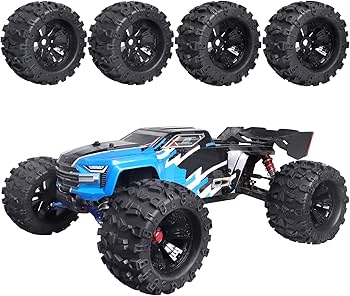 Amazon | AllinRC 1/8スケール RCモンスタートラックタイヤ 3.8インチ