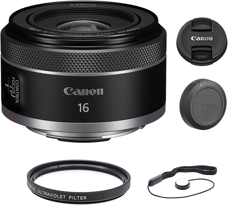 Amazon.com : Canon RF 16mm f/2.8 STM Lens with UV Filter & Lens