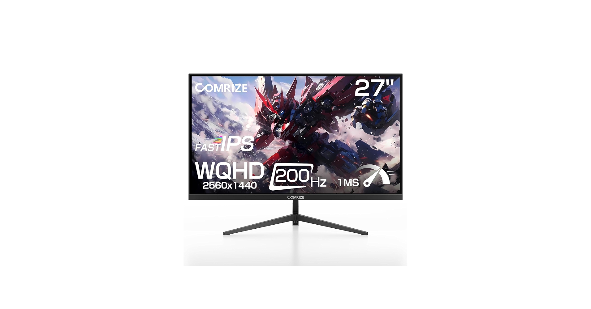 Amazon.co.jp: Comrize モニター 27インチ ゲーミングモニター 200HZ