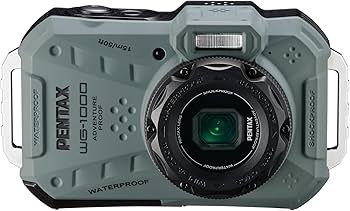 Amazon.com: PENTAX WG-1000 Olive Waterproof Digital Compact Camera