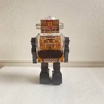 Amazon.co.jp: デッドストックピストンロボット 70年代レトロ 堀川玩具