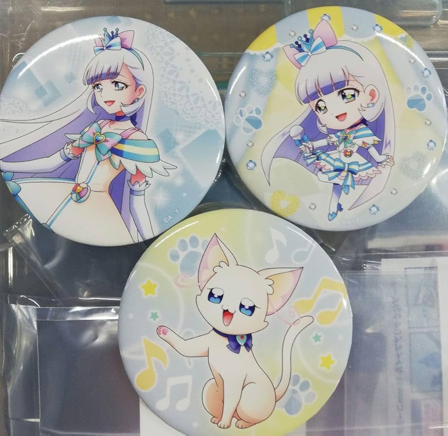 わんだふるぷりきゅあ！ キュアニャミー 缶バッジ ブルジュラ 25点