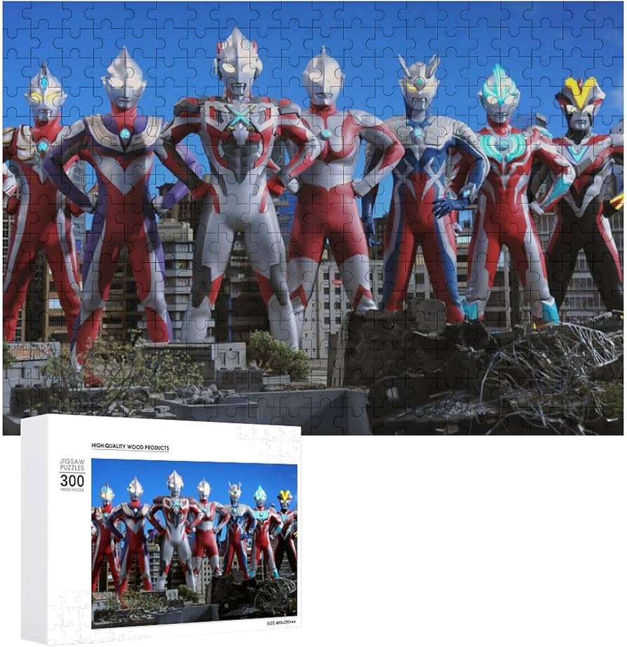 Amazon.co.jp: パズル ウルトラマンファミリー ジグソーパズル 300