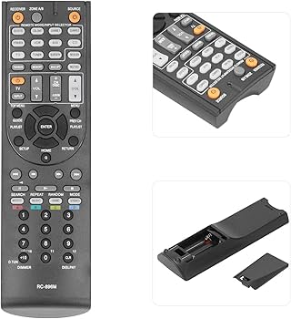 Amazon | T opiky RC-896Mリモコン交換用、Onkyo用、パワーアンプAV