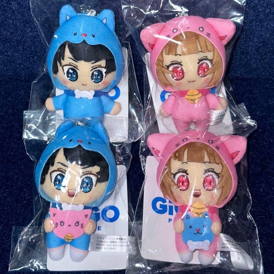 Amazon.co.jp: ちろぴの GiGO限定 マスコット ぬいぐるみ 全4種 : おもちゃ