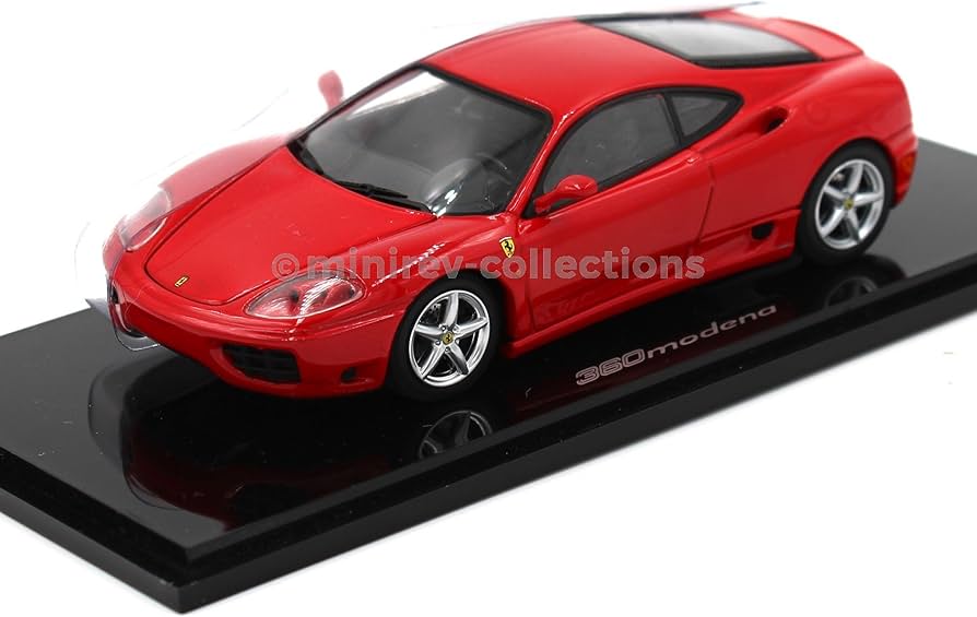 Amazon.co.jp: 京商 1/43 フェラーリ 360 モデナ レッド K05031R 完成
