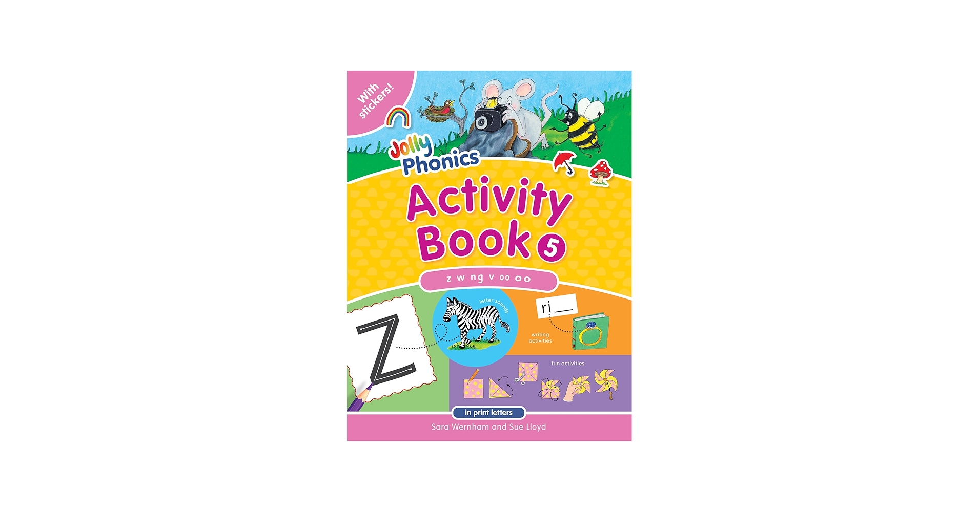 Jolly Phonics Activity Book: In Print Letters (5) (Jolly Phonics