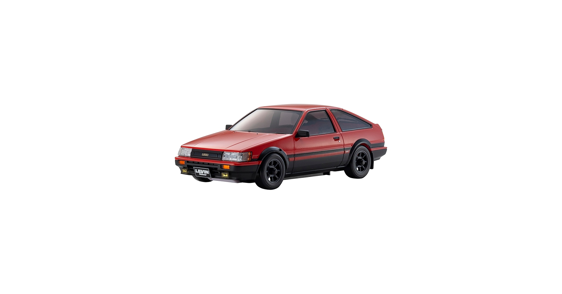 Amazon | 京商 ASC MA020 トヨタ カローラレビン AE86 レッド/ブラック