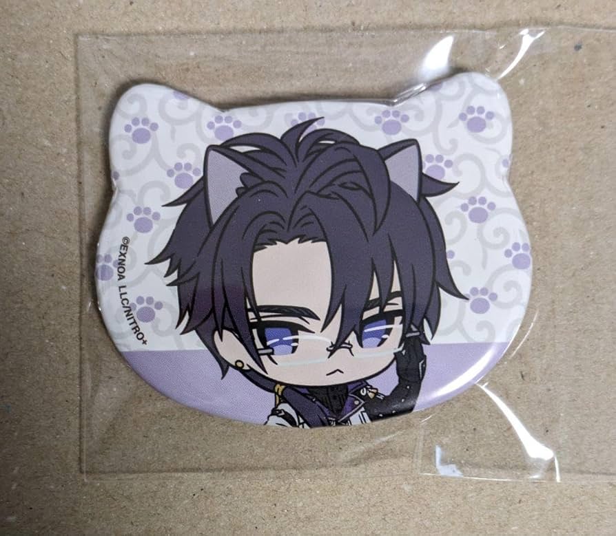 Amazon.co.jp: 日光一文字 刀剣乱舞 刀猫男士 猫耳缶バッジ とうにゃん