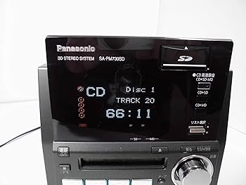 Amazon.co.jp: Panasonic D-dock SDステレオシステム(ブラック) SC