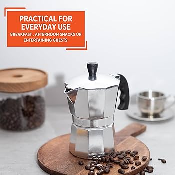 Amazon.com: IMUSA USA B120-41V Aluminum Espresso Stovetop