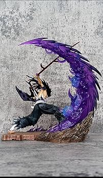 Amazon.co.jp: 【YAORUI】継国縁壱 継国巌勝 フィギュア 上弦の壱 黒死