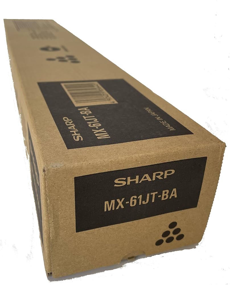 Amazon.co.jp: SHARP 国内純正 トナーカートリッジ MX-61JTBA ブラック