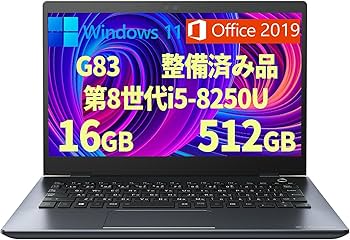 Amazon.co.jp: 【整備済み品】ノートパソコン 東芝 G83/13.3型HD/Win