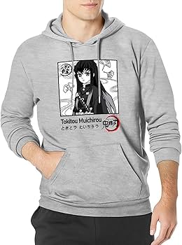 Amazon.co.jp: パーカー メンズ 鬼滅の刃 時透無一郎 霞柱 プル