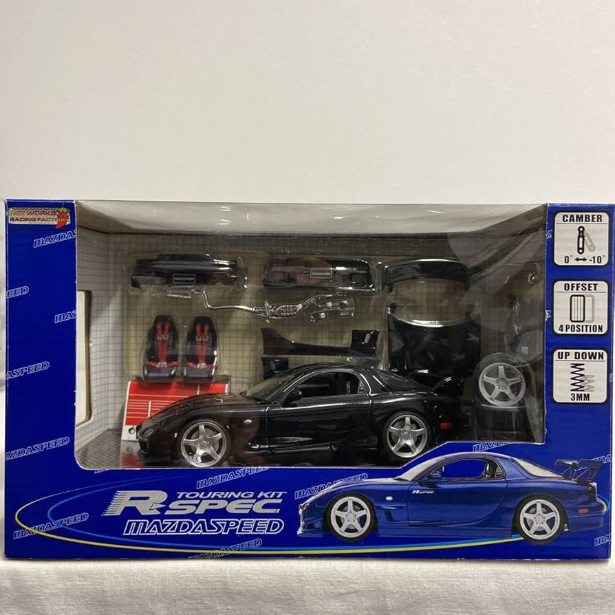 Amazon | ホットワークス 1/24 MAZDASPEED RX-7 FD3S 2001年 R-spec