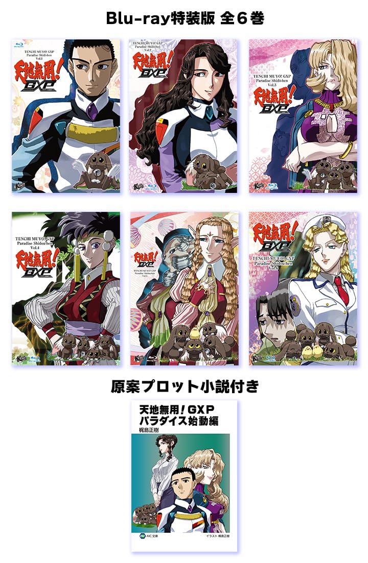 天地無用！GXP パラダイス始動編 全6巻 DVDレンタル落ち 天地無用